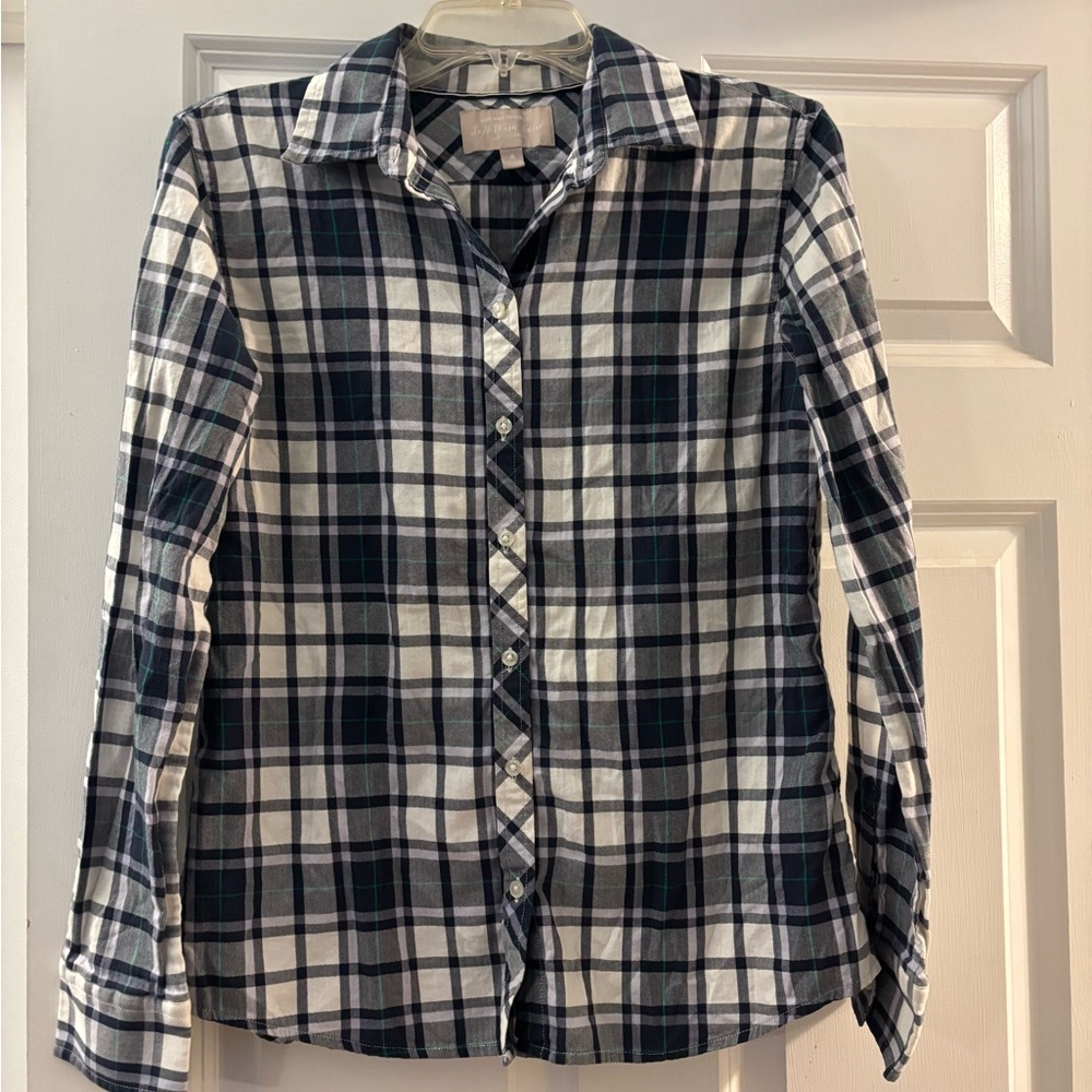 Banana Republic Soft-Wash‎ Plaid Shirt